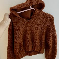 Small Cropped Copper Hoody Sz 4