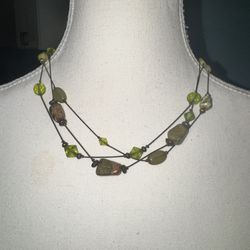 Vintage Multi Strand Necklace 