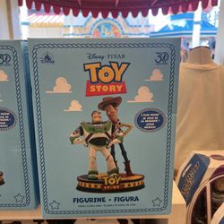 Disney Parks 2025 Toy Story 30th Anniversary Buzz Woody Musical Figurine Statue