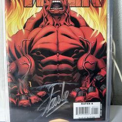 Stan Lee Signed Red Hulk1