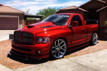 Brand New 22" 5x139.7 Dodge Ram SRT10 Replica Chrome Wheels