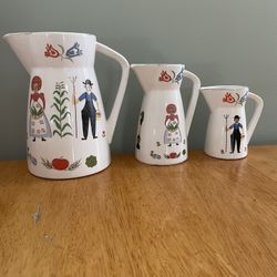  Penn Dutch by Royal Sealy Vintage Coffee Set of 3  