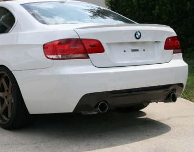 BMW 3 series coupe e92 mtech rear bumper