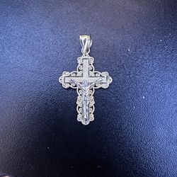 14k Cross Pendant 
