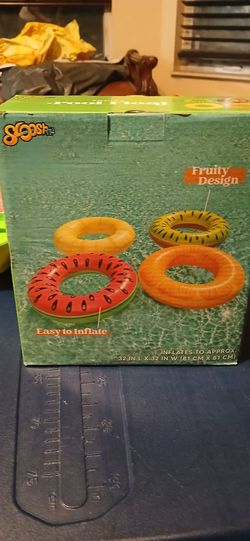 Pool float  (Fruit flavors) 4Pack