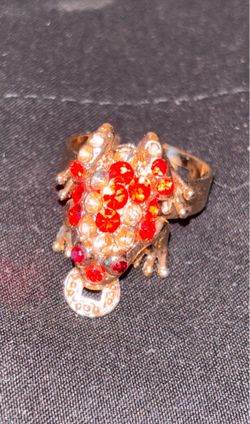 Feng Shui Money Frog Ring