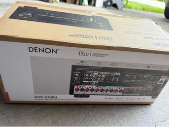 Denon reciever AVR-s760H,