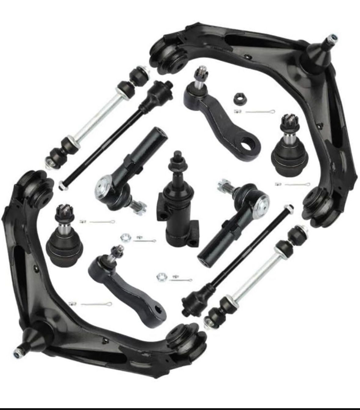 Front Upper Control Arms Open Box New * Compatible with: 2002-2006 for Chevrolet Avalanche 2500; 2001-2003 / 2005-2006 for Chevy Silverado & GMC Sie