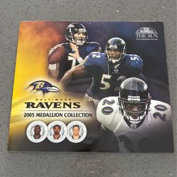 Football - Baltimore Ravens 2005 Medallion Collection 