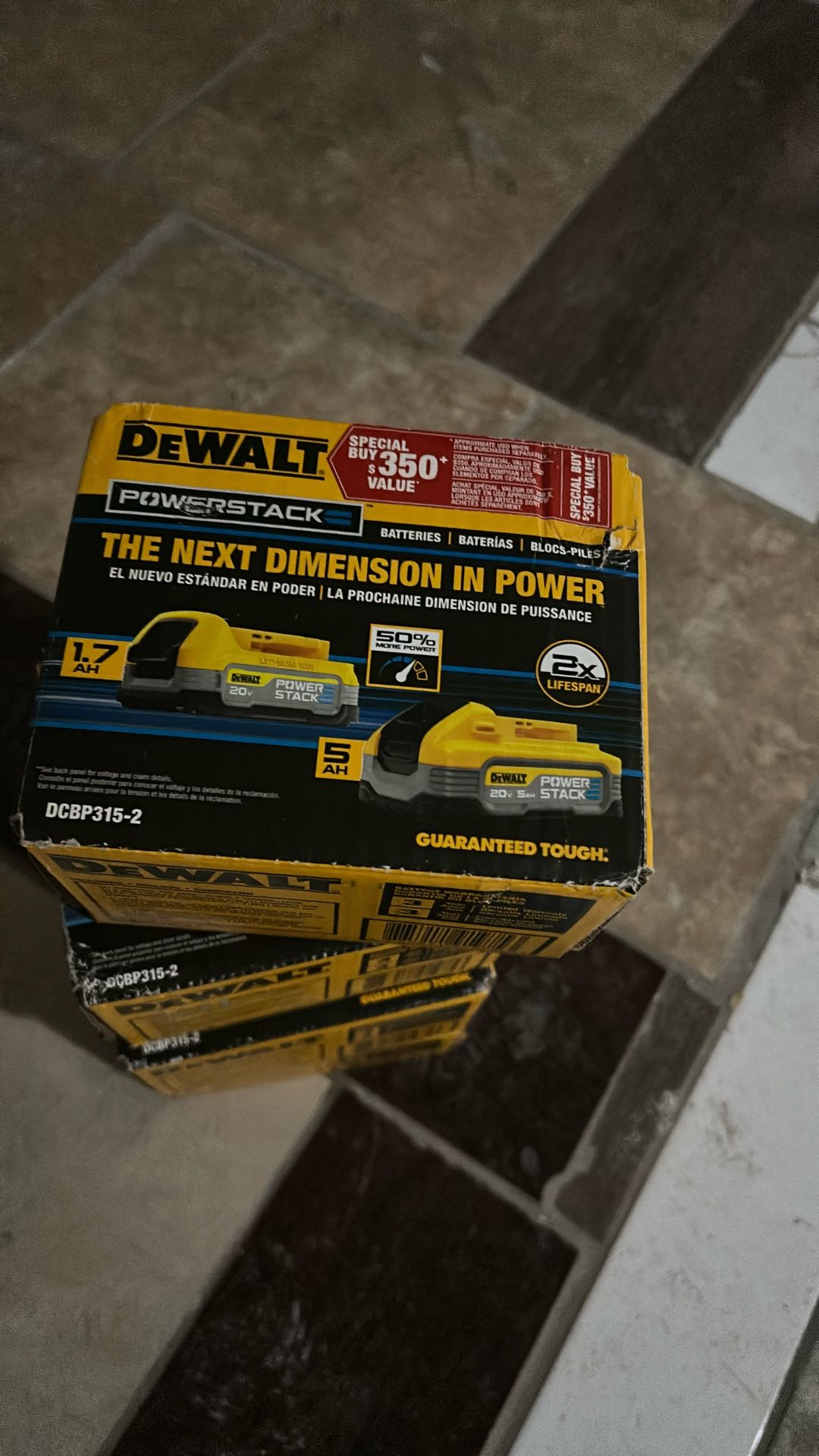 DeWalt batteries