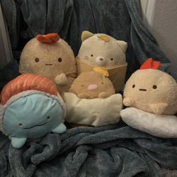 Summikogurashi Plushies
