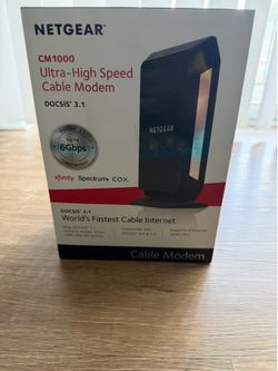 NETGEAR CM1000  DOCSIS31.1 MODEM