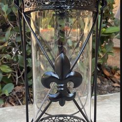 Ornate Iron Candle Holder