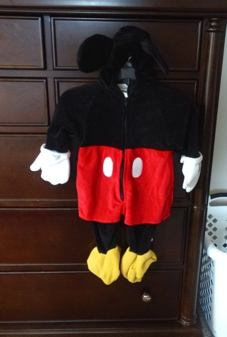 Disney Store Mickey Mouse Costume