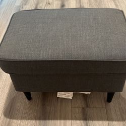 Grey Ottoman