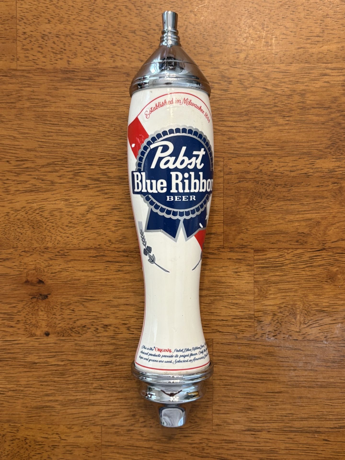 π― Pabst Blue Ribbon Tap Handle β Vintage Ceramic Beer Tap β PBR Collectible β Bar Decor πΊ