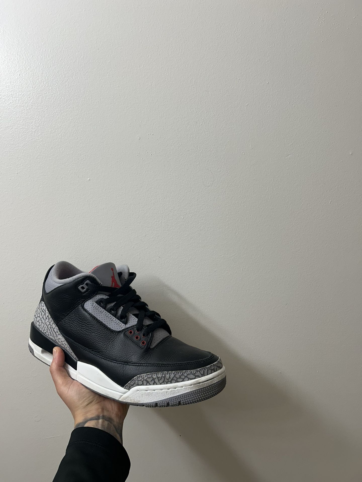 Jordan 3 Black Cement 2025 (Size 12)