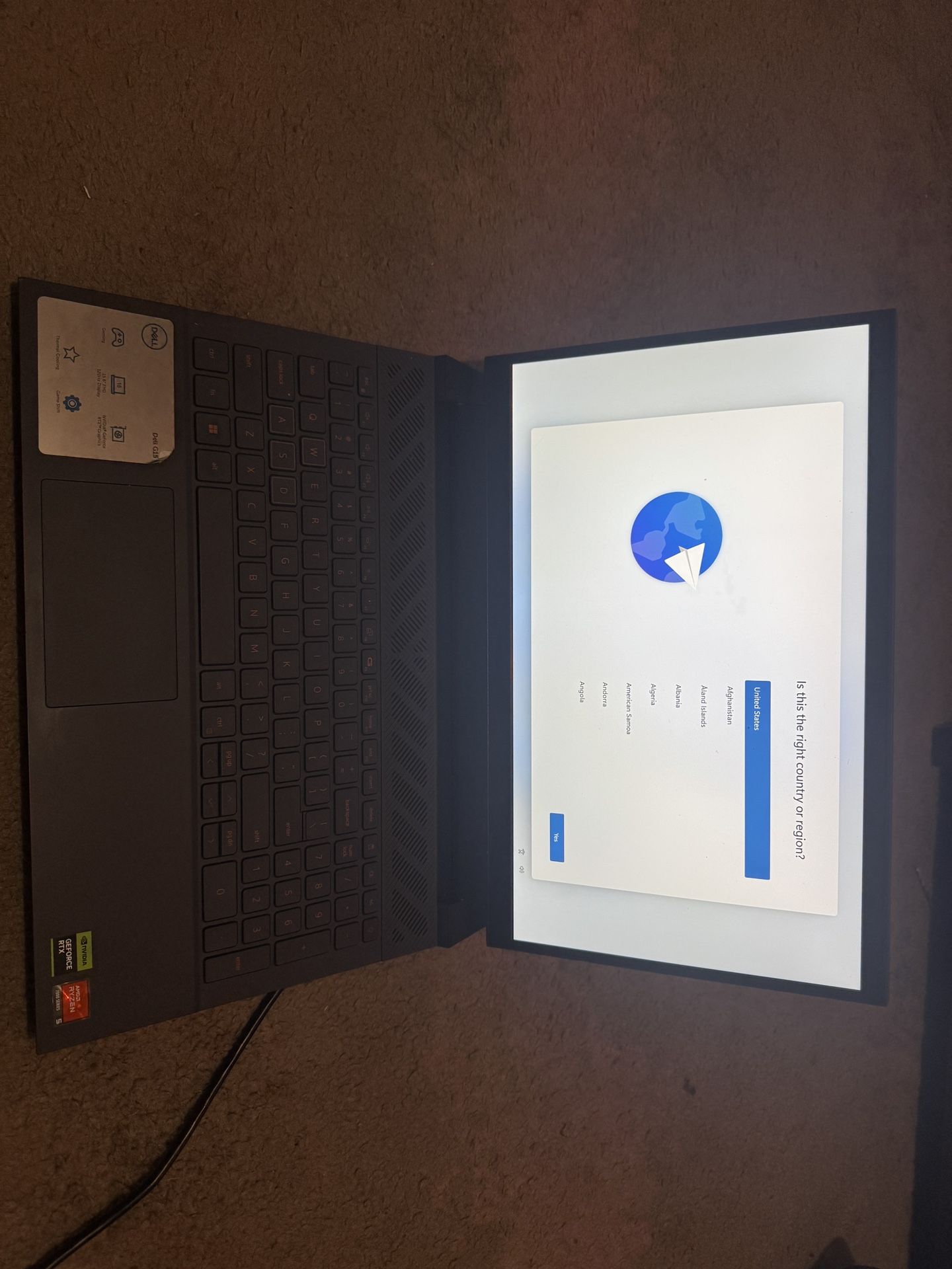 DELL G15 GAMING LAPTOP