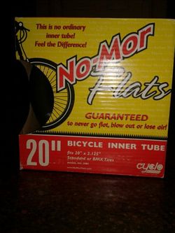 No More Flats- 20" Bicycle Inner Tube