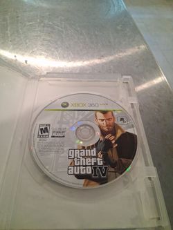 Grand Theft Auto IV Xbox 360 Disc