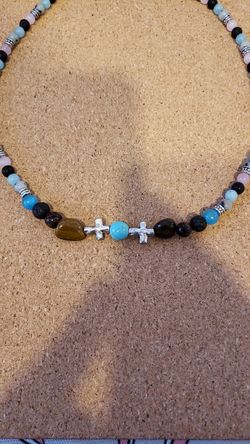 Gemstone necklace