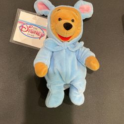 Brand New Mini Bean Bag Easter Bunny Pooh 8” 1999