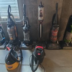 Hoover Eureka Bissell Various Vaccums