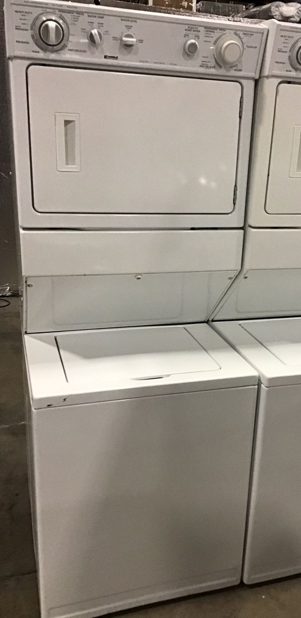 Kenmore 27" stackable washer and dryer combo for Sale in ...