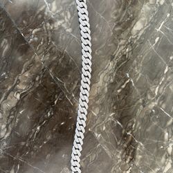10mm Cz Diamond Cuban Bracelet 
