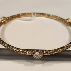  .925 Silver/C.Z. Diamonds Bracelet 