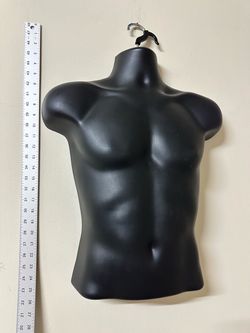 2 Male Mannequin Torso - Hanging Clothing Form