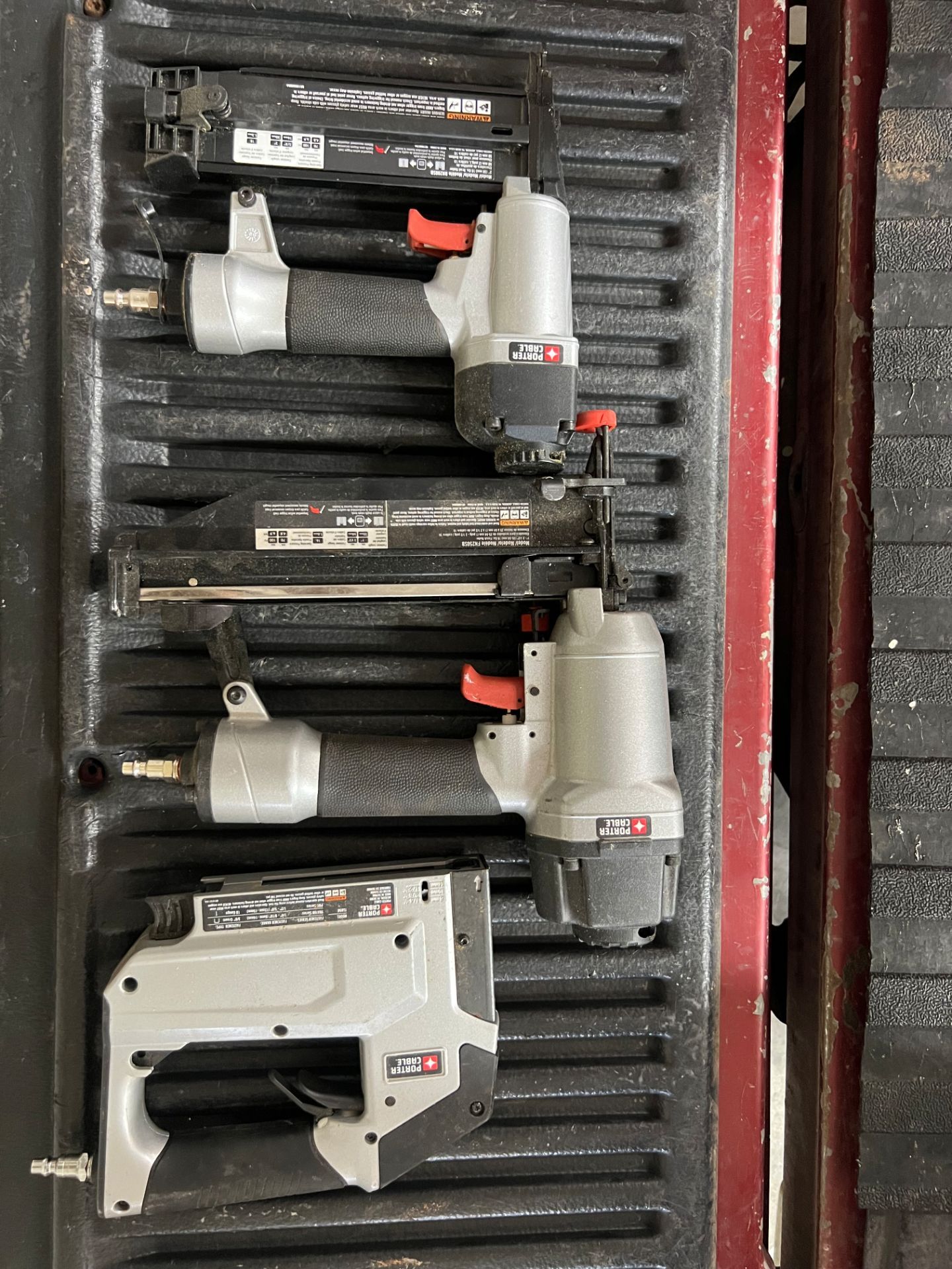 Porter cable nail guns, staple gun and hart impact wrench