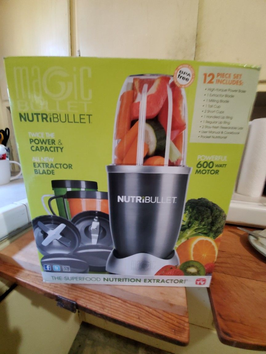 Magic Bullet Nutribullet 12 Piece Set