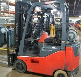 Toyota forklift 2012
