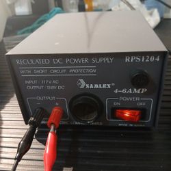 Samlex 4-6 AMP RPS1204 CB Power Supply