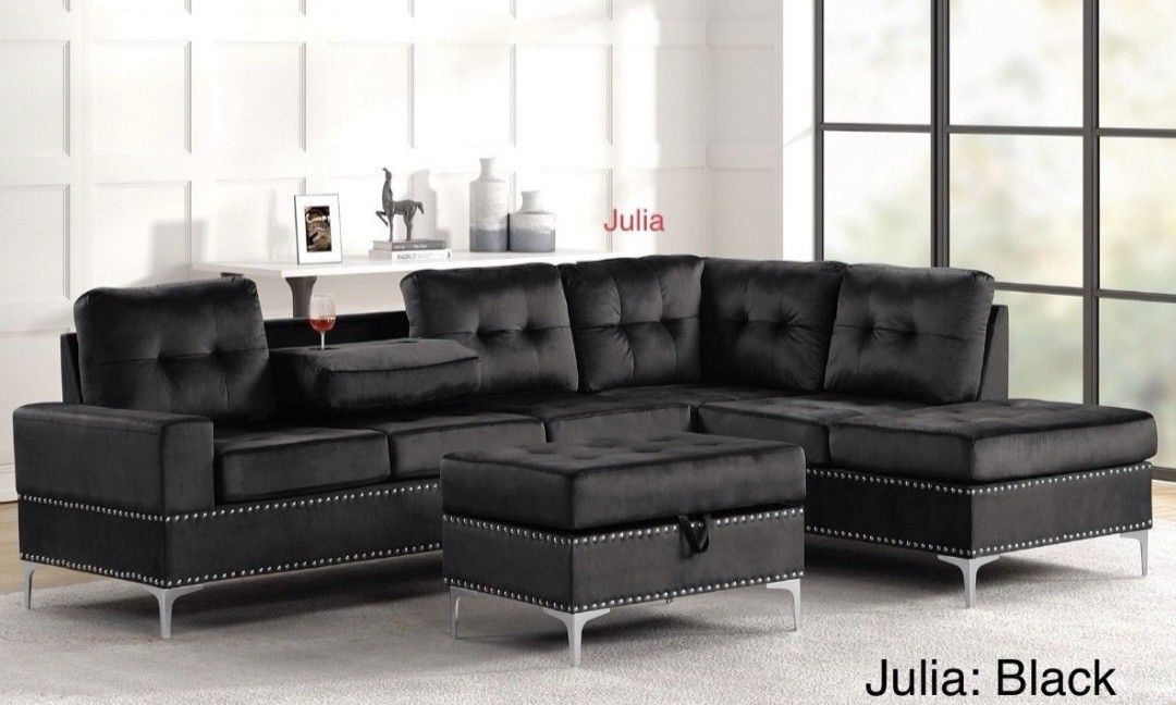 ✨️ Sectional Sofa ✨️ Furniture Queen Bedrooms Dining Avail