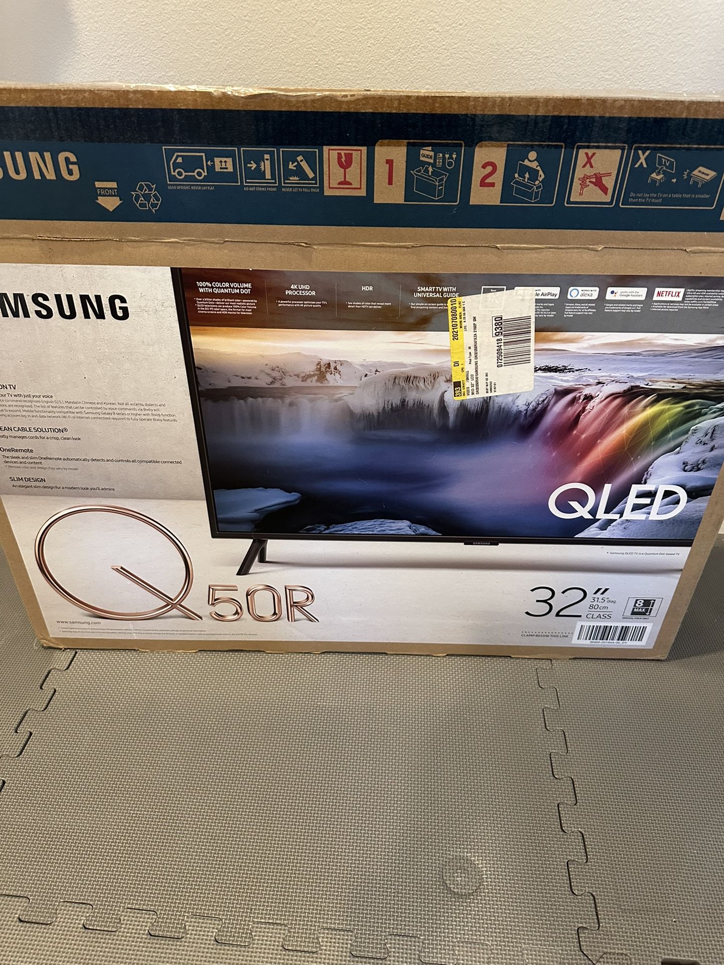 Samsung Q50R 32” QLED 4K $200