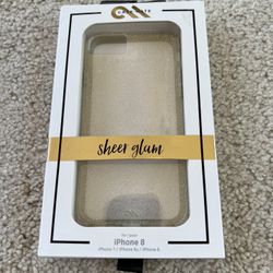 Case Mate Sheer Glam iPhone 8 Case - New