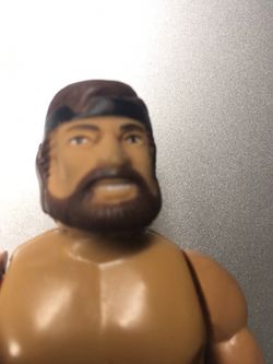 Vintage Chuck Norris Action Figure Toy Collection.