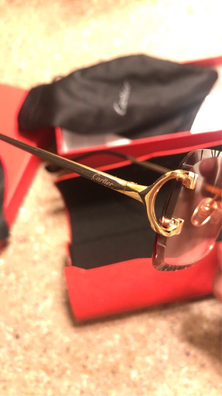 Cartier Brown Lenses