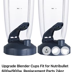 Nutribullet 600w/900w, Replacement Parts 24oz Cups