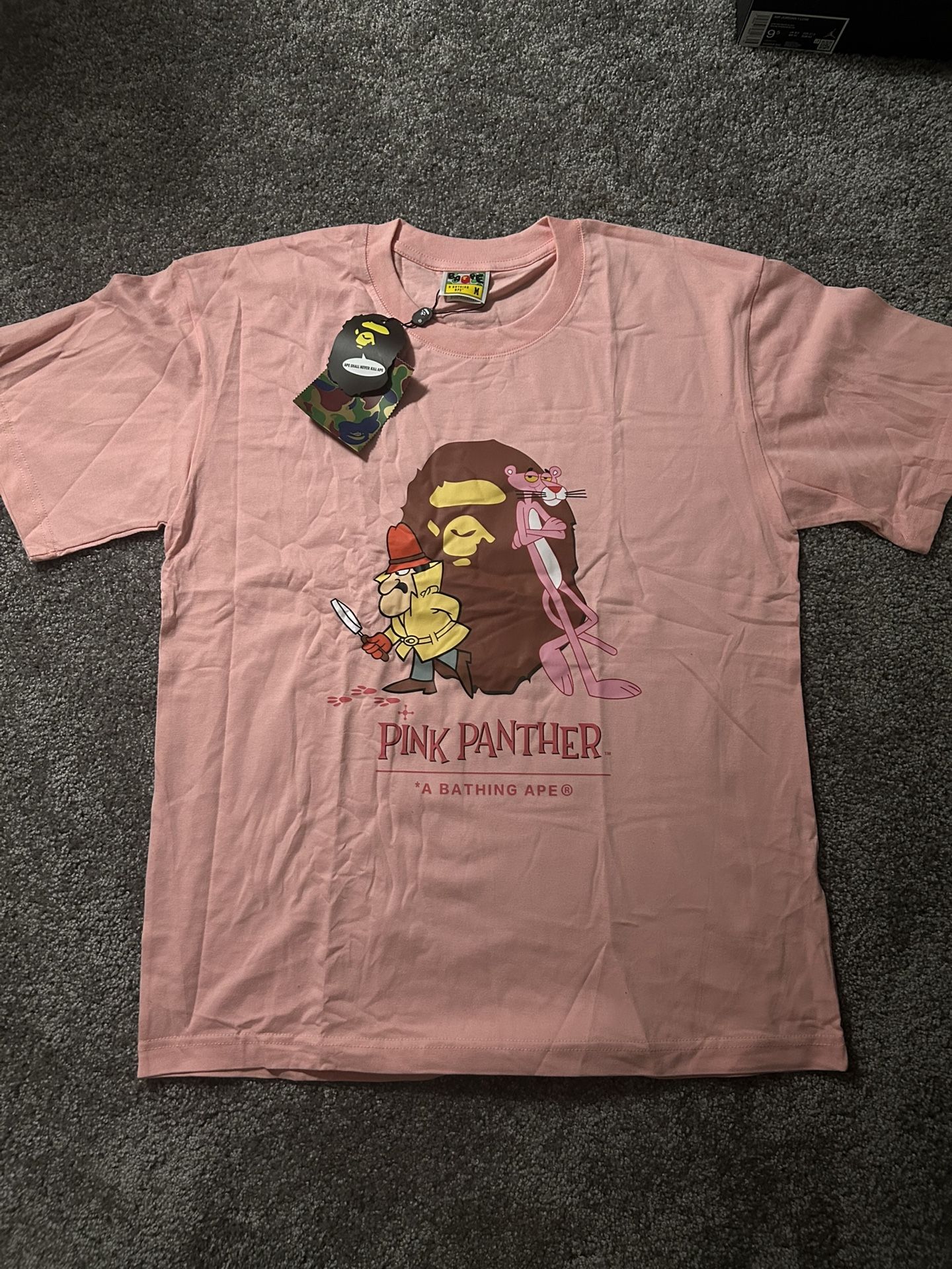 Bape Tee X Pink Panther