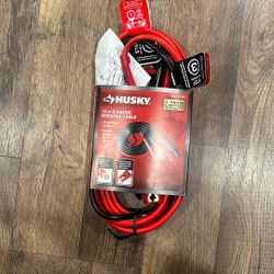 Husky 12ft 8 GAUGE JUMPER CABLES (BRAND NEW)