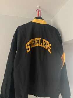 Large retro Steelers Starter Jacket