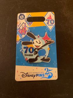 Disney OSWALD The LUCKY RABBIT Pin: Disneyland Resort 70th Anniversary 2025 DLR