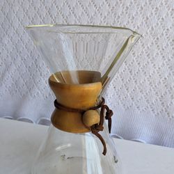 Vintage MCM Chemex Pour- Over Coffee Maker 