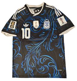 Argentina Messi World Cup jersey w patches