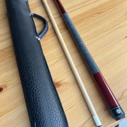 Custom Billiard/Pool Cue Stick with Case - MOVING OUT SALE ✈️✈️