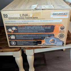 Generac  HomeLink 50A Manual Transfer Switch