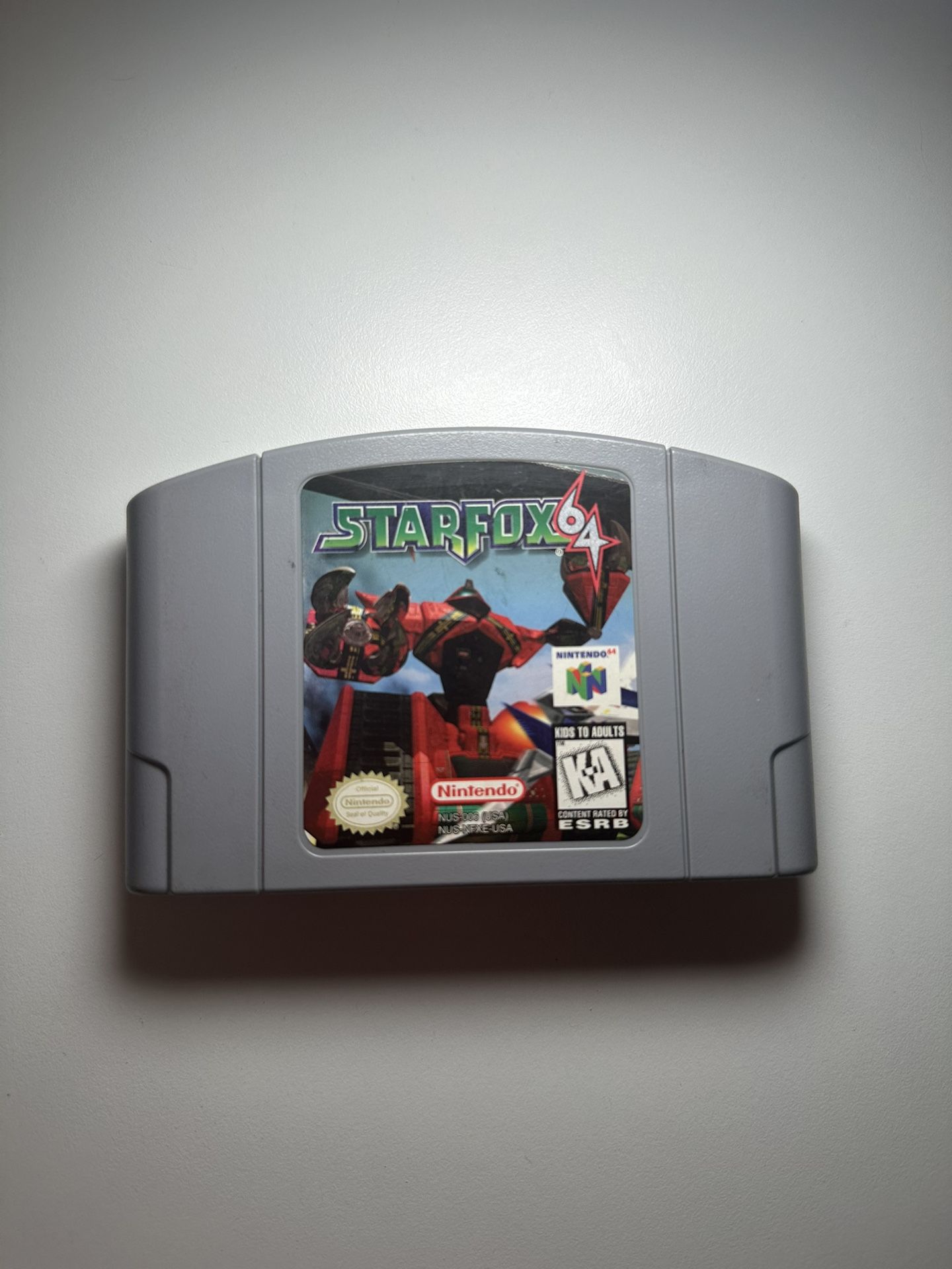 Nintendo 64 game Starfox 64